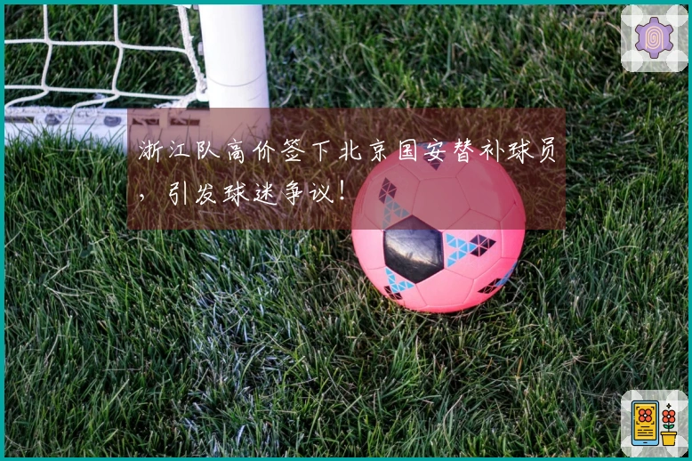 浙江队高价签下北京国安替补球员，引发球迷争议！